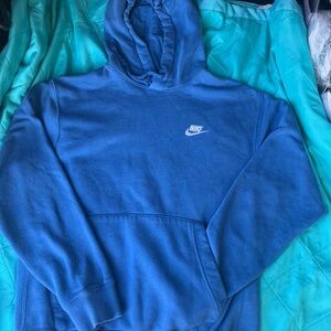 Nike hoodie/ sweatshirt - royal blue